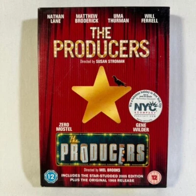 The Producers DVD Box Set 1968/2005 Movie Release PAL Region 2 Free Postage - Image 1 of 4