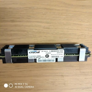 Mac Pro 1GB Crucial PC2 667MHz DDR2 ECC FBDIMM RAM - CT12872AP667 18FB5D3 - Picture 1 of 2