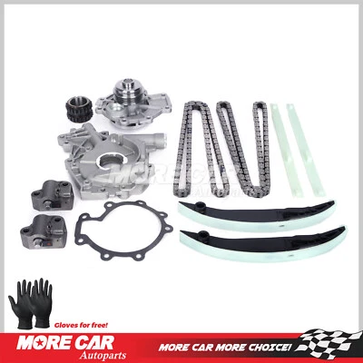 Timing Chain Kit Oil Water Pump for 03-09 Ford Fusion Mazda Mercury Lincoln 3.0L - Image 1 of 4