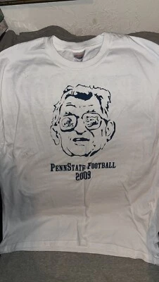 Vtg 2009 12-0 For Joe Penn State Football Joe Paterno T-shirt Adult Size Small - Image 1 of 2