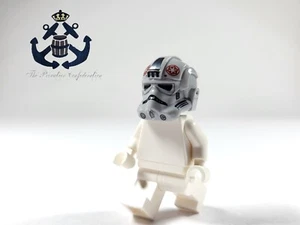 LEGO Star Wars Minifigure Gray Helmet Imperial AT-AT Driver Hoth 87556pb11 75313 - Picture 1 of 2