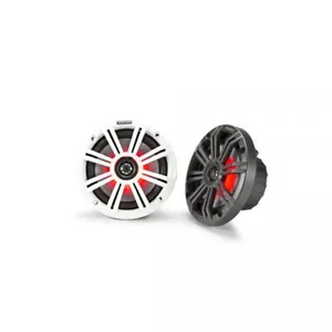 KICKER LED Marine Boat Wakeboarding Altoparlanti 6,5 pollici KA45KM654L bianco antracite - Foto 1 di 5