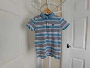 Shirt“U.S. Polo ASSN.” Blue Grey Mix Colour Age: 10/11 Years - Picture 1 of 21