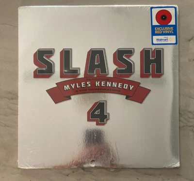 Slash - 4 - Avec Myles Kennedy - LP Exclusif Walmart Vinyle Rouge NEUF Scellé - Photo 1/4