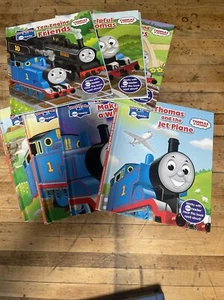 Thomas & Friends Story Reader Me Reader Lot 7 Train Books Jet Plane Engines - Imagen 1 de 5