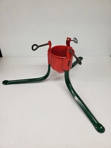 Vintage Christmas Tree Stand for up to a 2 1/2" Sized Trunk. Works GREAT - Picture 1 of 8