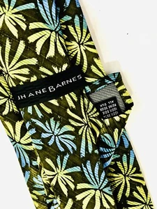 Jhanes Barnes Men’s Palm Tree Silk Tie - Picture 1 of 3