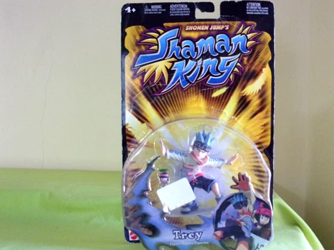 2004 Shonen Jump’s Shaman King Figure Trey Mattel G4156 Cover