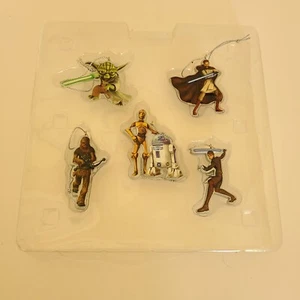 Juego de 5 adornos para árbol de Navidad Lfl Star Wars Clone Wars - Imagen 1 de 9