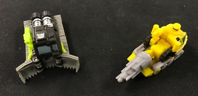 Transformers Cybertron Robots in Disguise (2005) Scattorbrain & Monocle Figures - Image 1 of 4