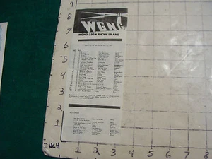vintage RAdio PAPER: WGNG june 16, 1973 GODSPELL - Picture 1 of 3