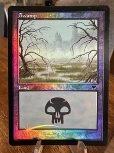MTG (Magic: The Gathering) Onslaught Foil Swamp (LP) - Picture 1 of 2