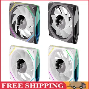 120mm ARGB CPU Fan 800-1800RPM 4pin PWM Chassis Cooling Fan Cooler for PC Case - Afbeelding 1 van 16