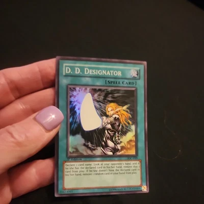 Yugioh! LP D.D. Designator - IOC-039 - Super Rare - 1st Edition, NM - Image 1 of 3