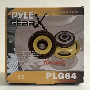 Pyle 6.5 Inch Mid Bass Woofer Sound Speaker - Pro Loud Range Audio 300 W - Picture 1 of 9