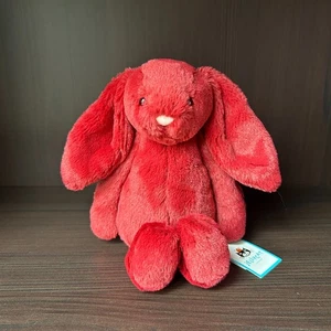 Jellycat Bashful Redcurrant Bunny - RARE - New w/ Tags - Free Presale Shipping ✅ - Bild 1 von 6