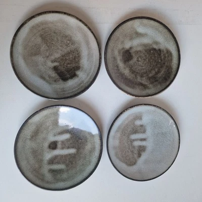 J. Leßmann oder W. Külz Ton Teller Ø 14 cm Bauhaus Werkstatt Margarethenhöhe - Bild 1 von 4