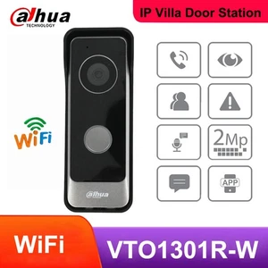 Dahua VTO1301R-W 2MP HD Camera Wi-Fi IP Villa Door Station IP65 Outdoor Doorbell - Picture 1 of 7