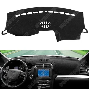 For Ford Explorer 11-19 Dash Cover Mat Dashboard SunShade Protective Carpet Mat - Picture 1 of 13