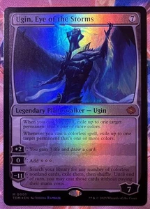 Ugin, Eye of the Storms MTG Tarkir: Dragonstorm Mythic Foil 0001 NM - Picture 1 of 2