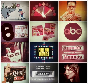 16mm Films (Lot of 30): ABC, NBC NETWORK OPENS - PROMOS - COMMERCIALS (800 ft) - Picture 1 of 2