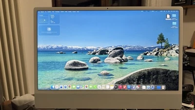 Apple iMac 24" (256GB SSD, Apple M1, 3,20GHz, 8GB, GPU 8‑core) Argento -... - Immagine 1 di 4