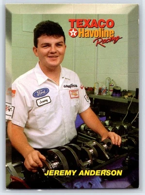 1994 Maxx Texaco Havoline Racing Jeremy Anderson Robert Yates Racing #25 - Image 1 of 2