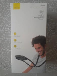 Unopened Baseus Flexible Neck Phone Holder Mount for 4-10 inch devices - Picture 1 of 3