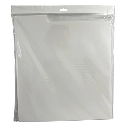 White Plastic Record Dividers 12 1/2 x 13 7/8 (Tall) for 12" LP Vinyl 33 RPM Foto 1 de 2
