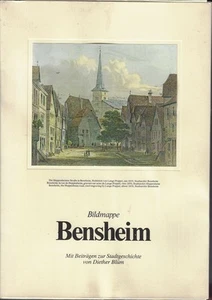 Bildmappe Bensheim: Mit Beiträgen zur Stadtgeschichte Blüm, Diether: - Imagen 1 de 1