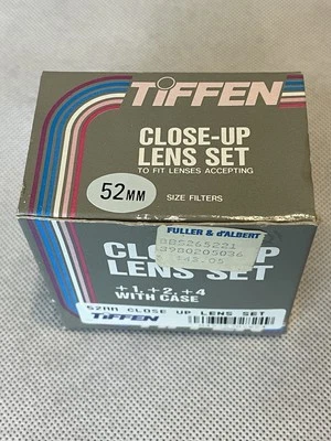 Tiffen Close-Up Lens Set 52 mm +1 +2 +4 - Image 1 of 4