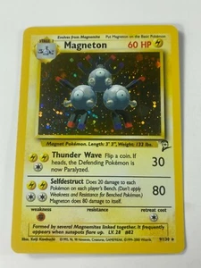 Pokémon Magneton Base Set 2 Holo 9/130 1999-2000 Wizards Excellent Condition!!! - Picture 1 of 3