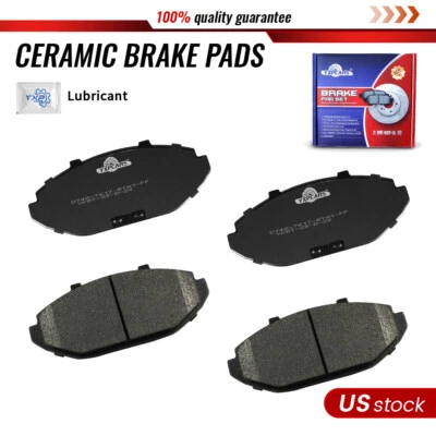 Передняя керамическая тормозная колодка для 1998-2002 Ford Crown Victoria Town Car Grand Marquis - Изображение 1 из 4