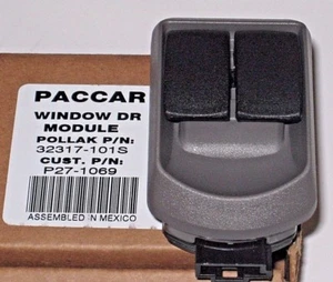 ~NEW GENUINE PACCAR - KENWORTH DUAL WINDOW SWITCH p/n - P27-1069 - Picture 1 of 6