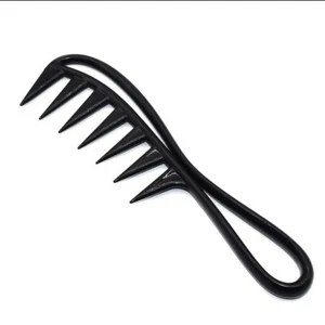 Unisex Wide Tooth Detanglin Comb - All Type Hair Detanglin Shark Tooth Comb - Picture 1 of 6
