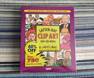 Latter Day Clip Art On CD-ROM Val Chadwick Bagley Covenant LDS Mormon CD Windows - Picture 1 of 7