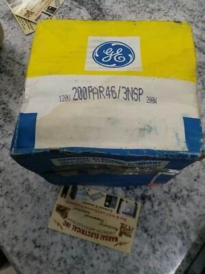 GE Sealed Beam Lamp 200PAR46/3NSP-120V  Narrow Spot Med Side Prong Street(16EB1 - Image 1 of 4