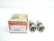 Box Of 2 Crouse Hinds ENP5151 Plug 3p 15a Amp 125v-ac