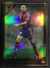 2016-17 Panini SEGA WCCF Legends Ronaldo Fenomeno 1997 Barcelona Refractor card