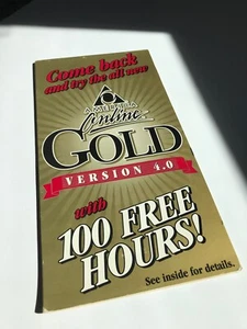 America Online Gold 4.0 NOS New With Cd Sealed! Internet Vintage Computers  - Picture 1 of 4