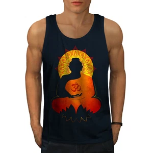 Wellcoda Buddha Mandala Zen Mens Tank Top, East Sun Active Sports Shirt
