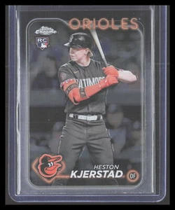 2024 Topps Chrome Heston Kjerstad #142 Rookie Baltimore Orioles - Picture 1 of 2