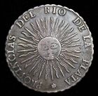 Argentyna: Prowincja Rio De La Plata, Ar 8 Reales, 1815-PTS, Assayer F.KM-14