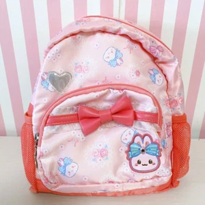 Mother Garden Usamomo Rucksack Backpack School Bag Pink Ribbon Rabbit Kids JP - Picture 1 of 24