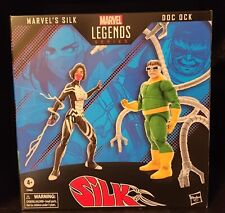 Marvel Legends Doc Ock Octopus and Silk Action Figure 2-Pack Exclusive -- New