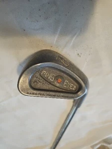 Ping Eye 2 Orange Dot 9 Iron Steel Karsten Steel Shaft Right Hand - Picture 1 of 7