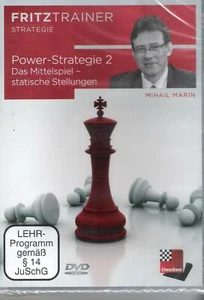 ChessBase - Marin - Power Strategy 2 - El mediojuego posiciones estáticas NUEVO - Imagen 1 de 1