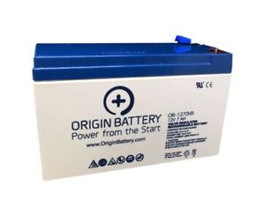 Origin OR-1270HR 12V 7AH SLA Battery *slightly damaged during return shipment*