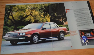Buick Skylark 1986 original distribuidor anuncio impresión 86 limitado personalizado Foto 1 de 2