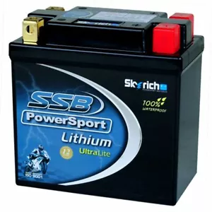 Lithium 12V 9Ah Battery Aprilia Scooter Sport city 125 200 250 300 YB9-B 12N9-BS - Picture 1 of 3